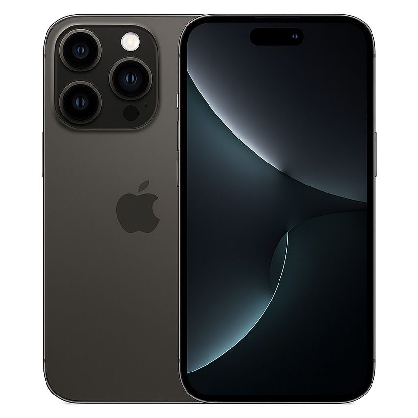 Brukt Apple iPhone 16 Pro garanti - 1 års garanti - Utmärkt kosmetisk betingelse - 128GB - Svart