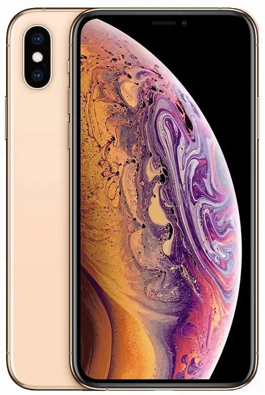 Brukt iPhone Xs Max 1 års garanti - Utmärkt kosmetisk betingelse - 64GB - Gull
