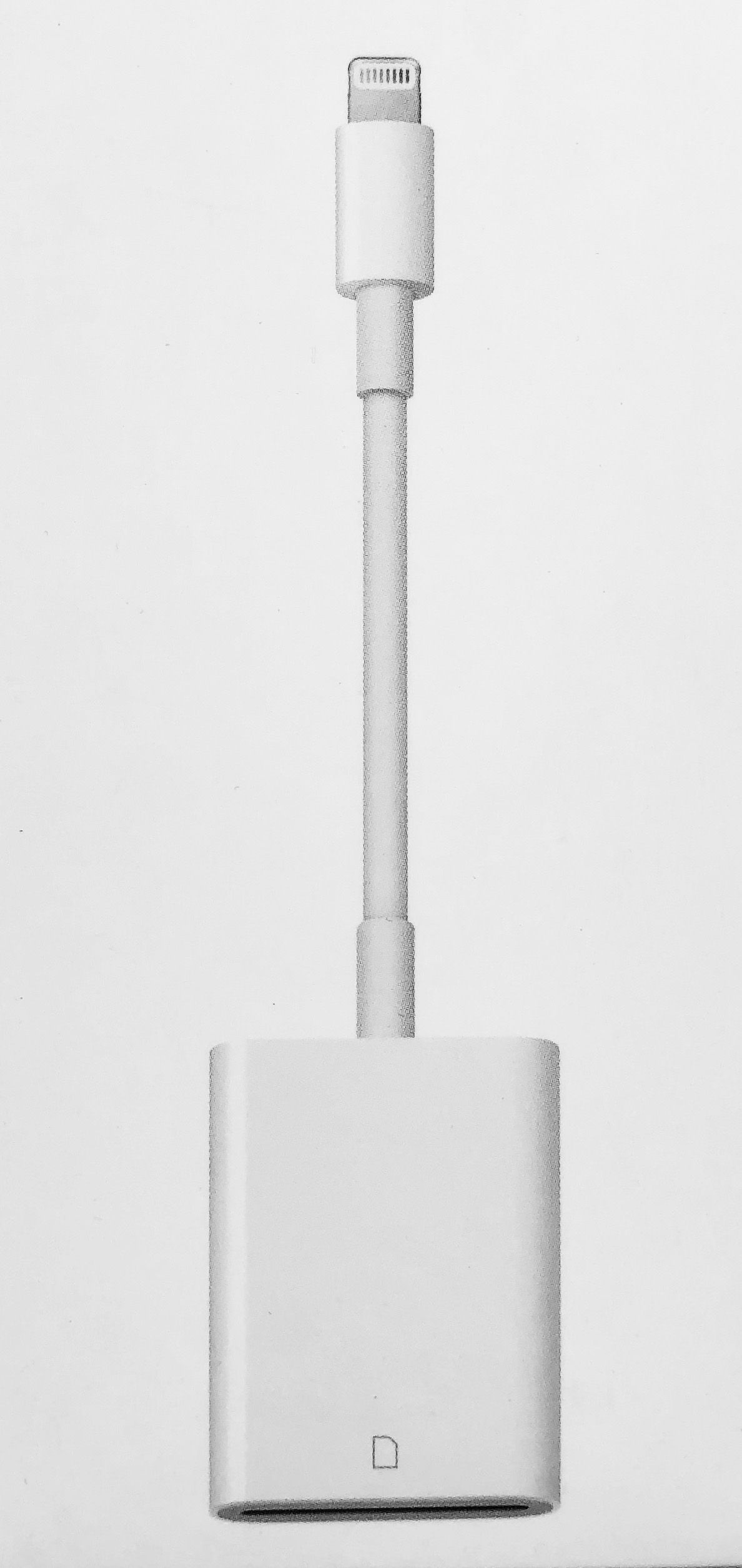 Apple Lightning til SD-kamerakortleser