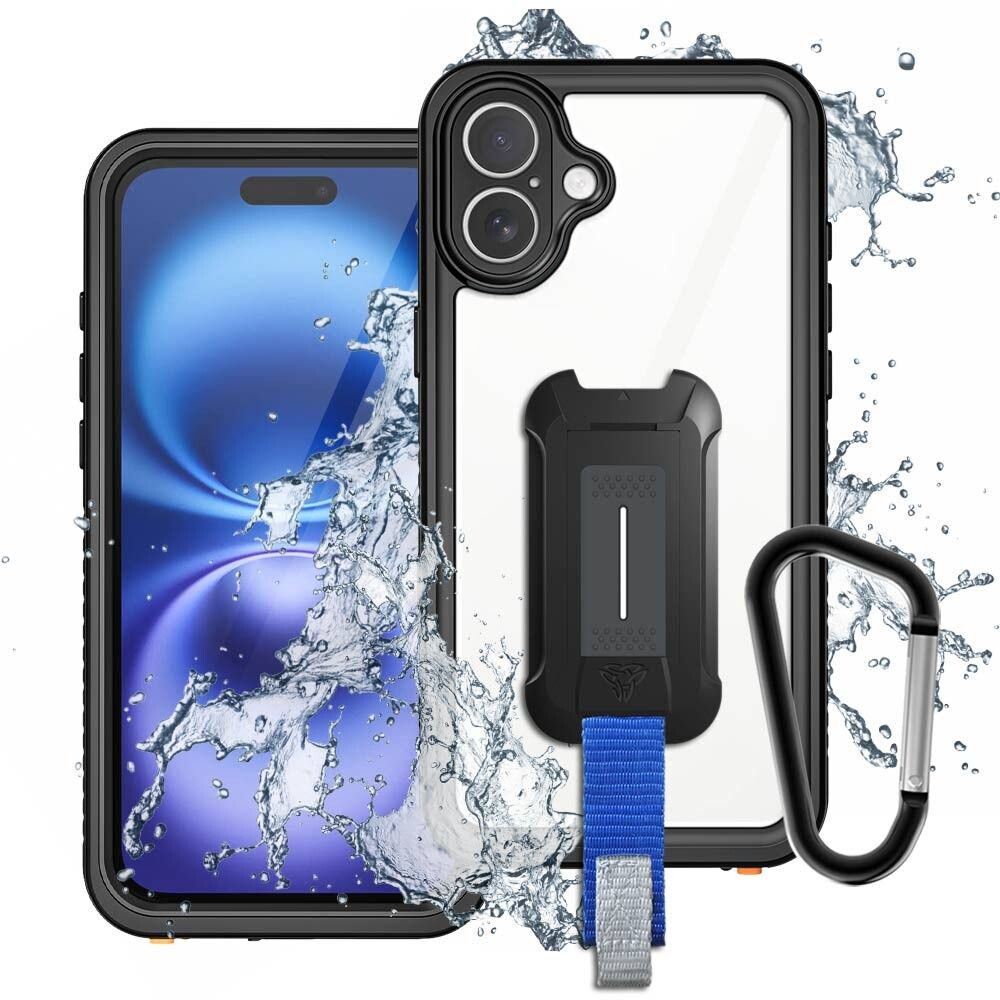 Armor-X vanntett deksel (iPhone 16 Plus)