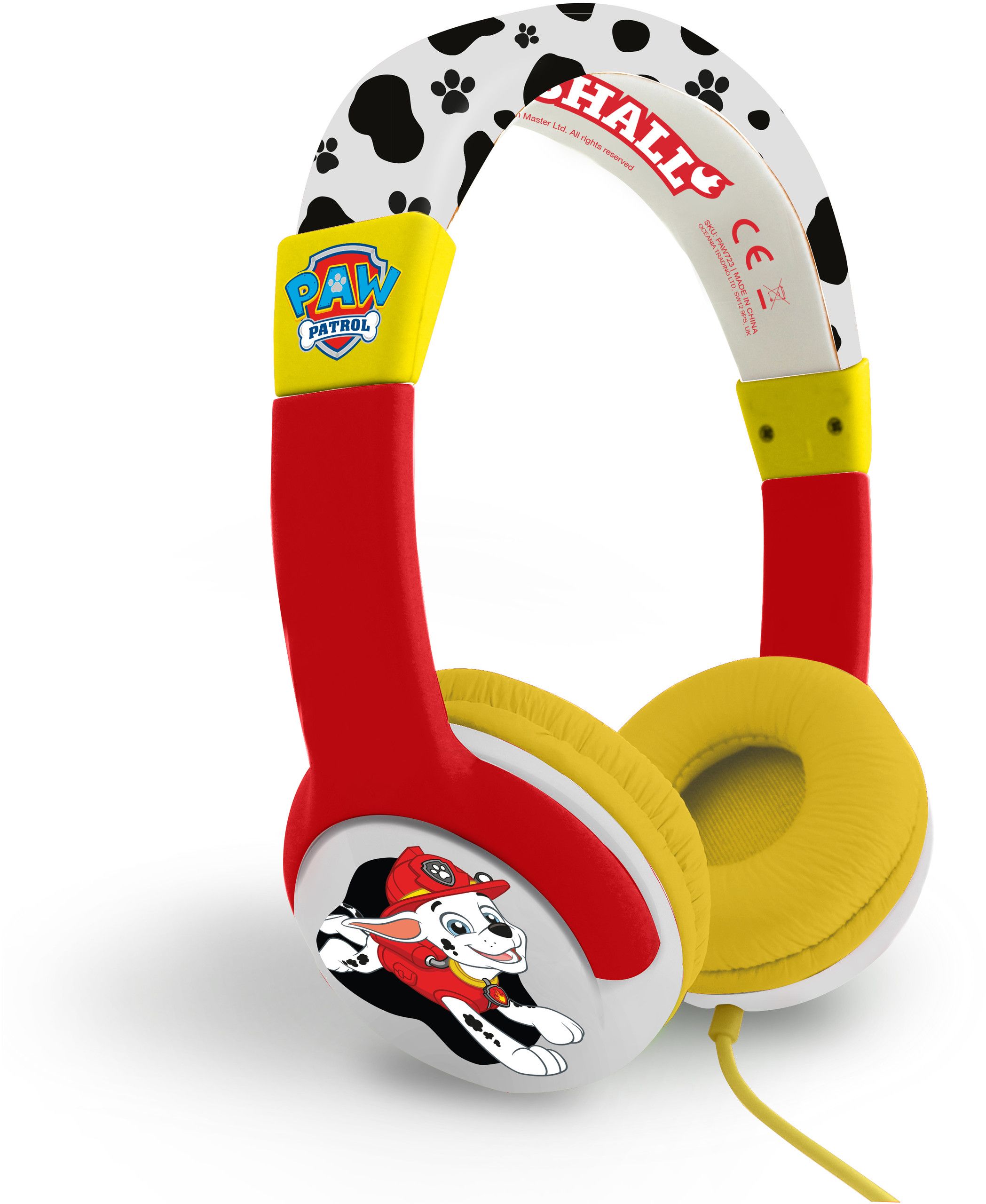Barnehodetelefoner Paw Patrol Marshall