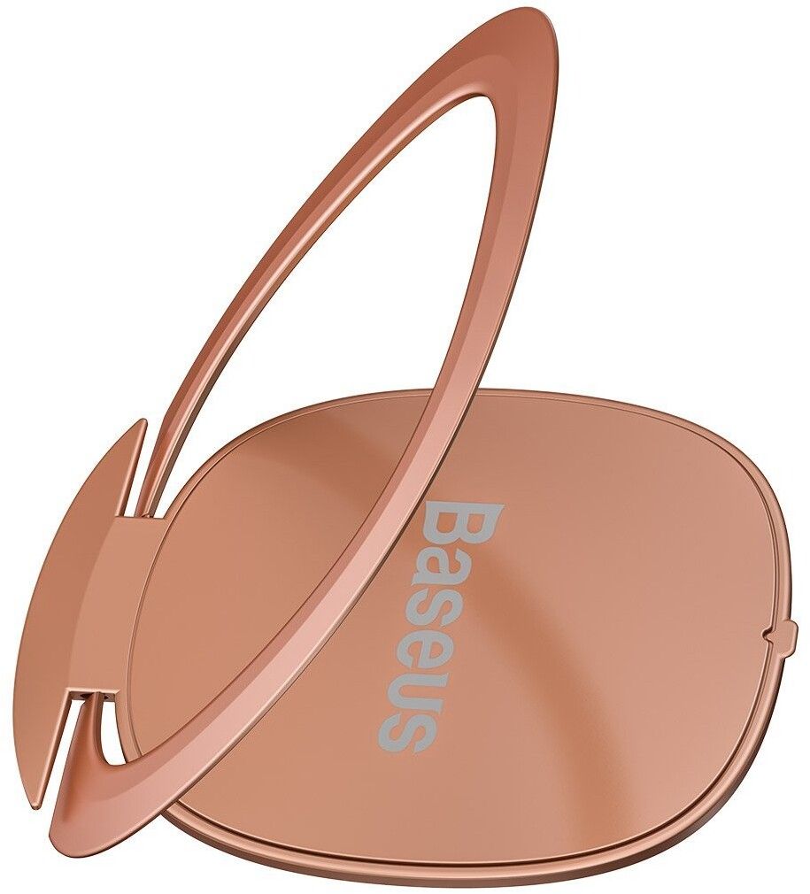 Baseus Invisible Ring holder for smartphones (rose gold)