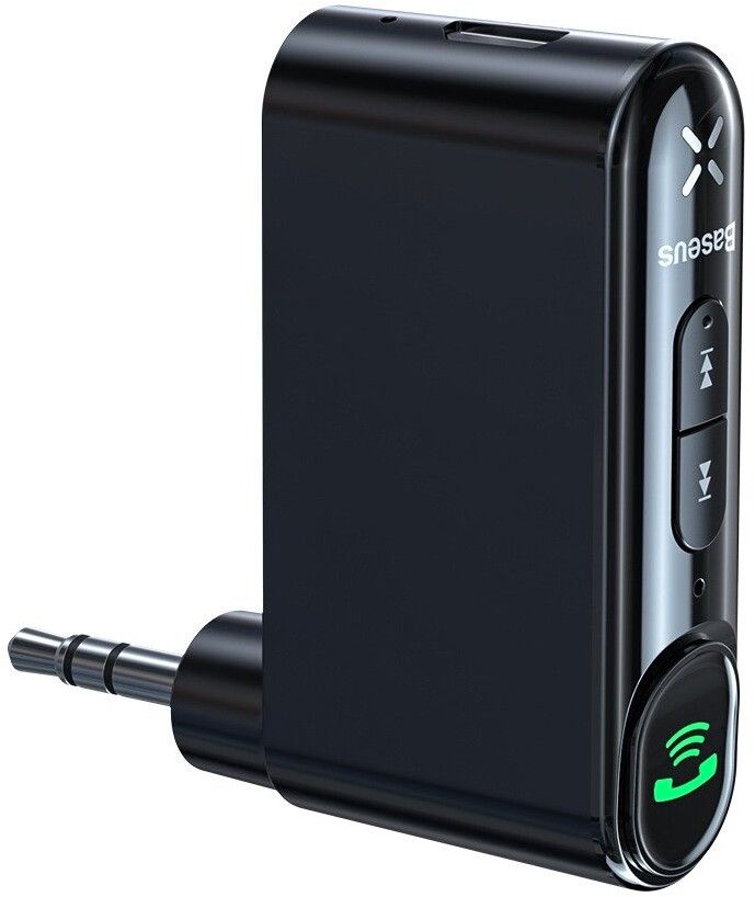 Baseus Qiyin AUX Car Bluetooth Receiver Black