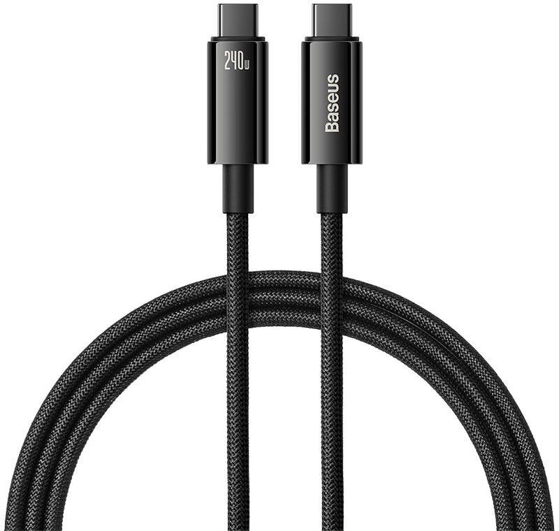 Baseus Tungsten Gold USB-C til USB-C-kabel - 1 meter