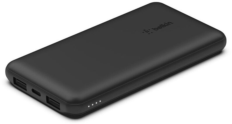 Belkin 10K Power Bank w/USB-C 15W - Black Nødlader - Svart - 10000 mAh