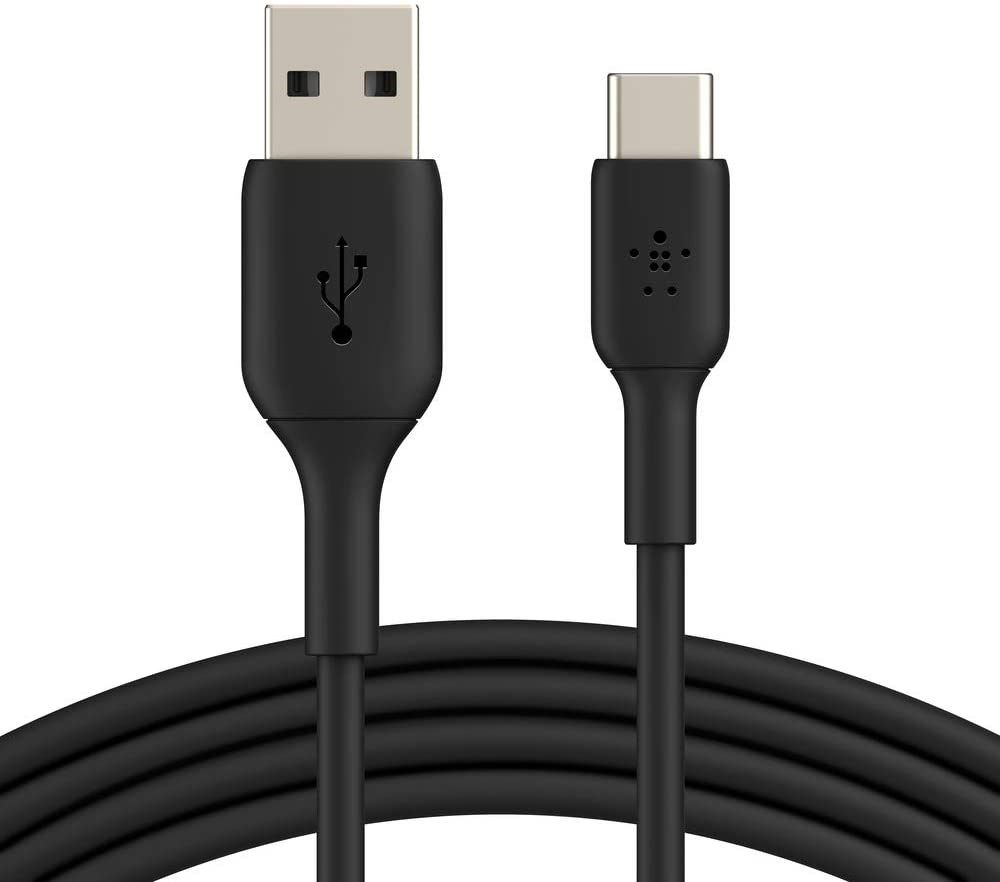 Belkin Boost Charge USB-A til USB-C-kabel - Hvit 2 meter