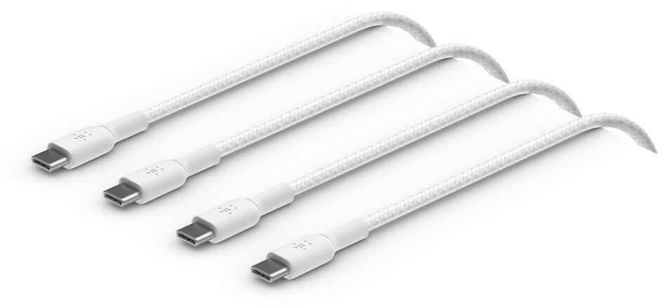 Belkin Boost Charge USB-C til USB-C flettet kabel - 2-pakning - 2 meter