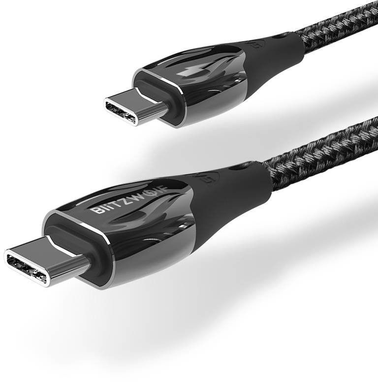 BlitzWolf USB-C til USB-C-kabel 96W - 1 meter
