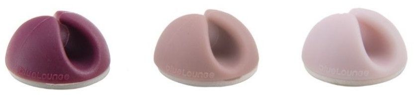 Bluelounge CableDrop Mini Ombre - 9-pack - Rosa