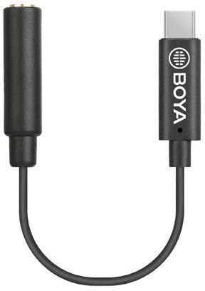Boya BY-K4 Adapter 3,5 mm til USB-C