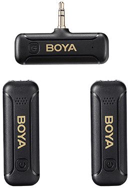 Boya BY-WM3T2-M2 trådløs med 3,5 mm