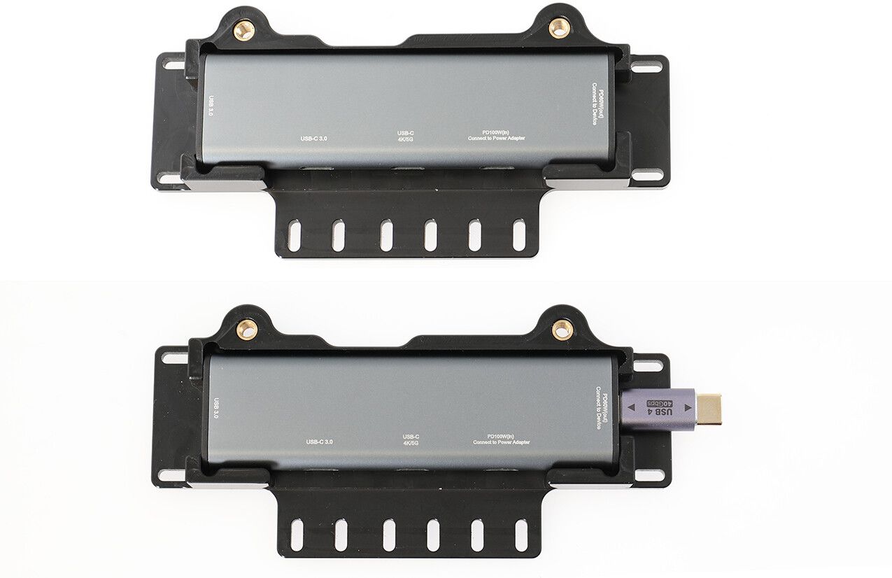 Brodit 3-porters utvidelseshub med monteringsbeskyttelse 217196