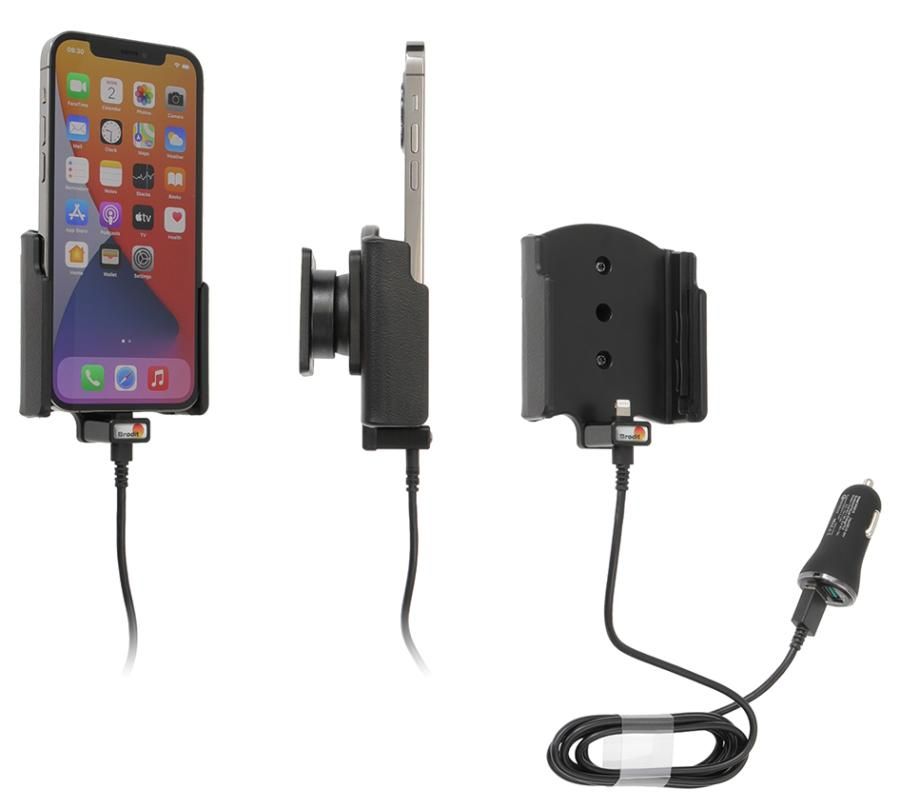 Brodit aktiv holder med lynladning 721235 (iPhone 12/12 Pro)