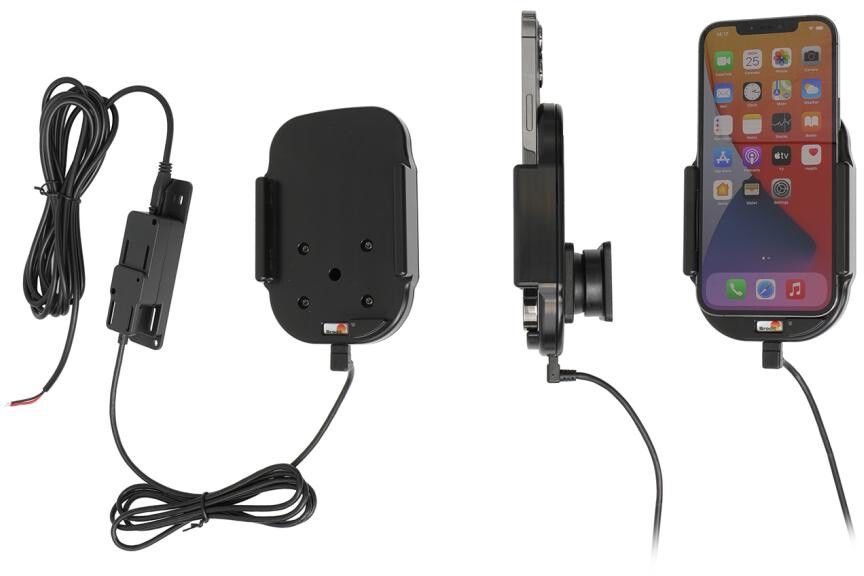 Brodit Active Qi holder for fast installasjon 719236 (iPhone 12 Pro Max)