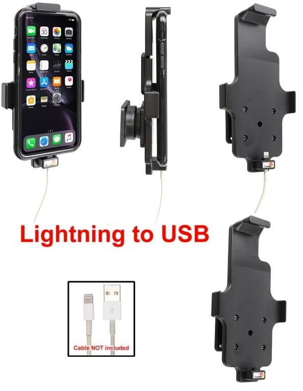Brodit Holder for kabeltilkobling 714091 (iPhone 11 / Xr)