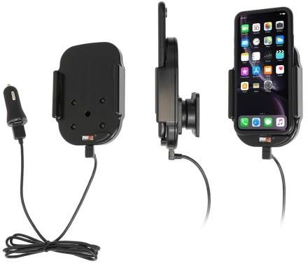 Brodit Active Qi holder med sig-kontakt 718090 (iPhone 11 /Xr)
