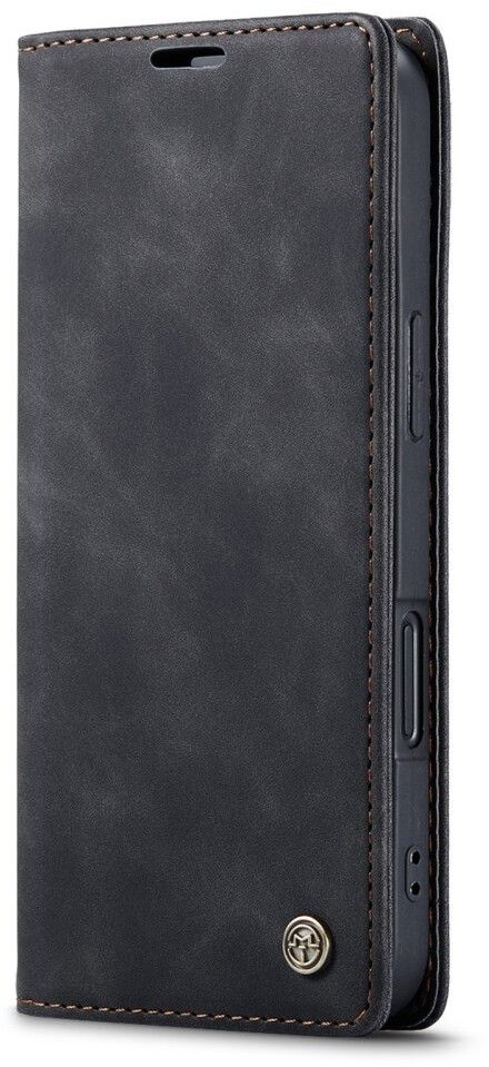CaseMe Matte Wallet Style (iPhone 16) - Svart