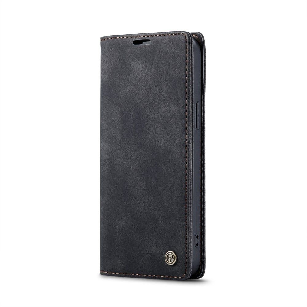 CaseMe Matte Wallet Style (iPhone 16e) - Svart