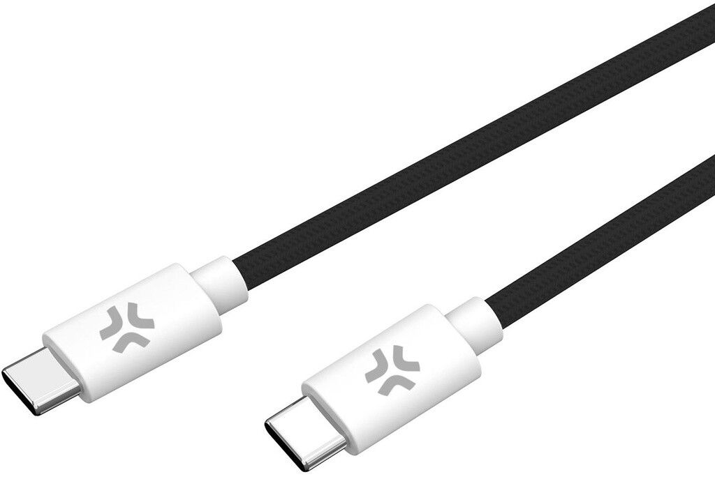 Celly 60W USB-C til USB-C-kabel - Svart