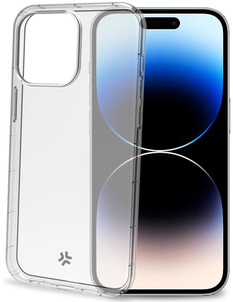 Celly Hexagel Anti-sjokk-deksel (iPhone 15 Pro)