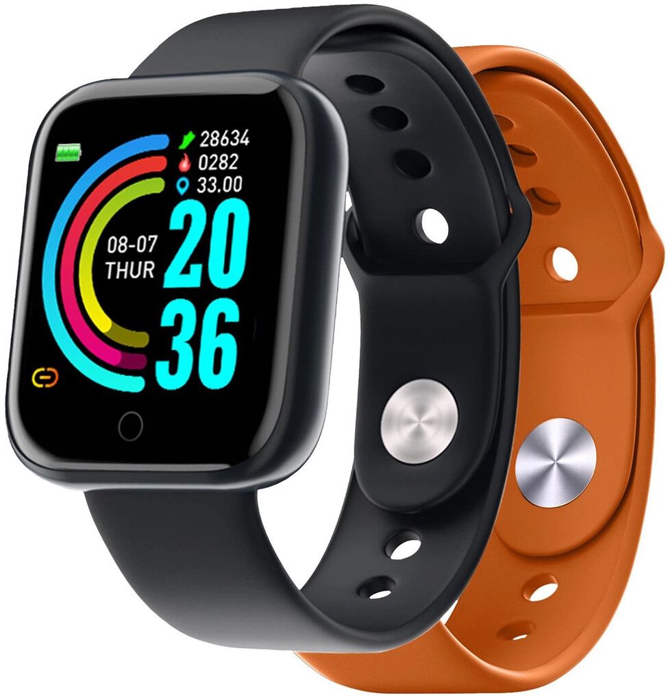Celly SUMMER COLLECTION TRAINERBEAT - Aktivitetssporer med stropp - display 1.44 - 27.2 g - oransje