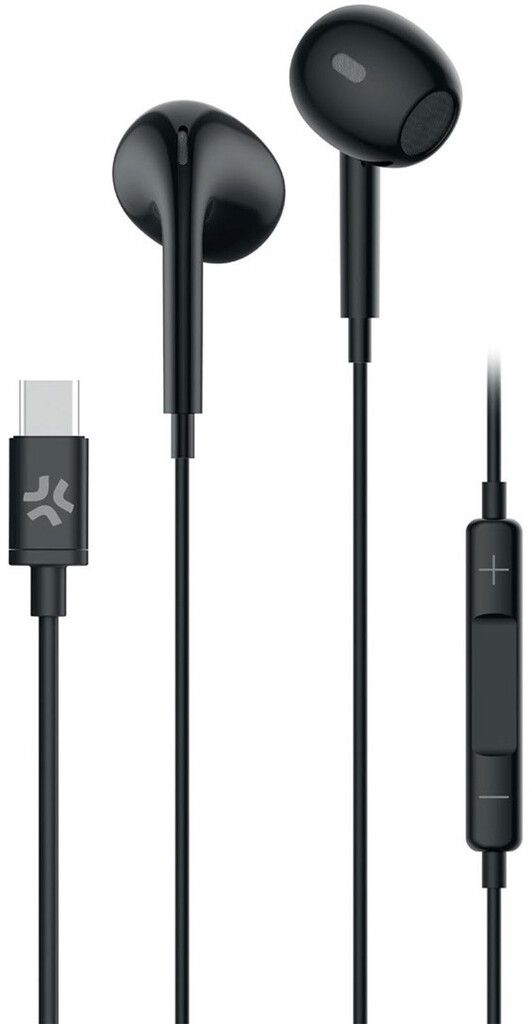 Celly UP1300 Stereoheadset Drop USB-C - Svart