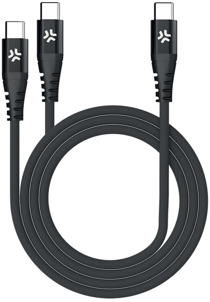 Celly USB-C til 2x USB-C-kabel 100W PD