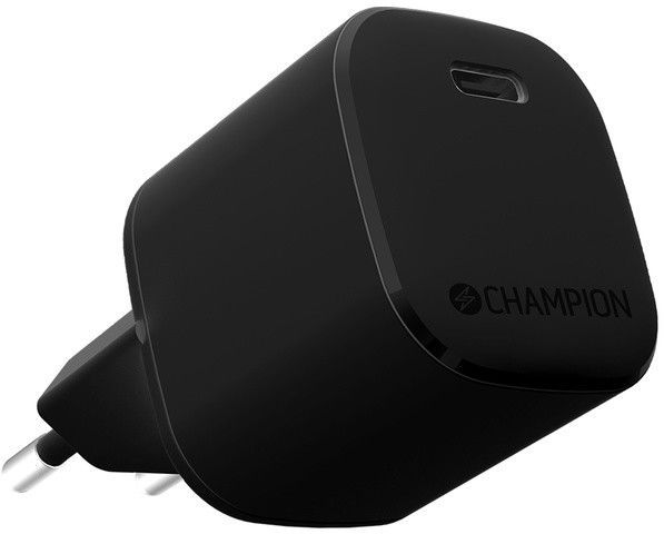 Champion Fast Charge USB-C PD 20W - Svart