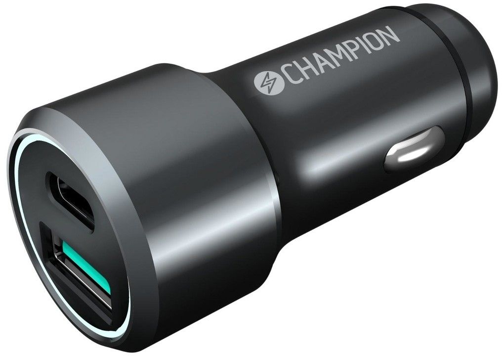 Champion FastCharge QC3/PD billader - 12V