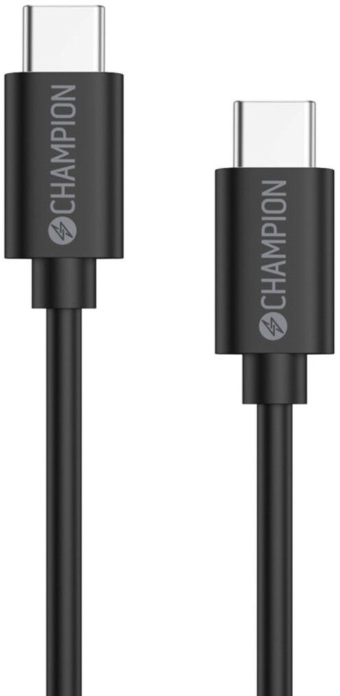 Champion USB-C-kabel 60W - Svart 3 meter