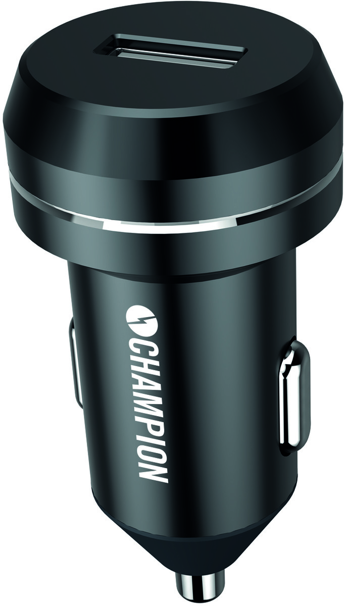 Champion Champion USB Oplader 12/24V 2.4A Sort 94841CH Tilsvarer: N/A