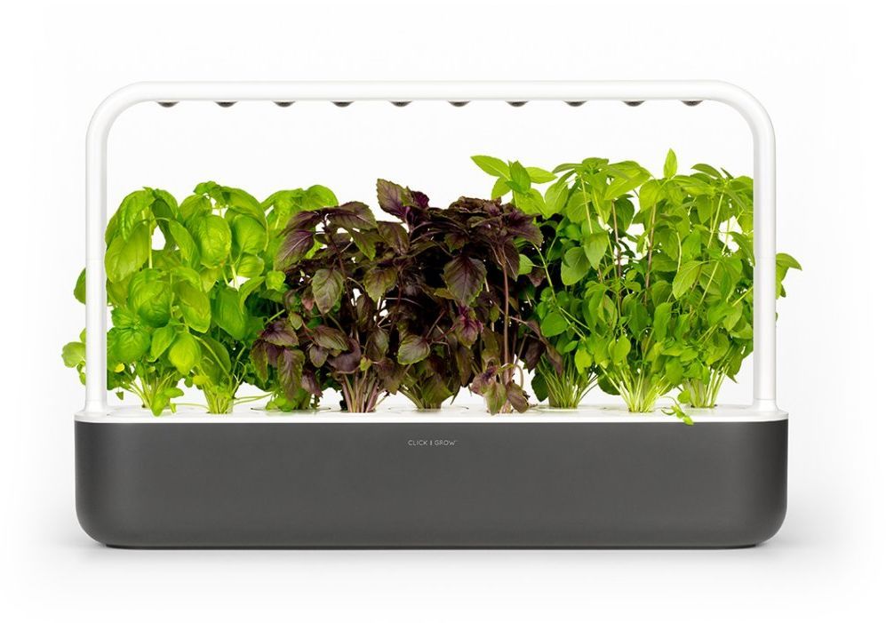 Click and Grow - Smart Garden 9 Starter kit (Color: Dark Gray) (SG9S8UNI)