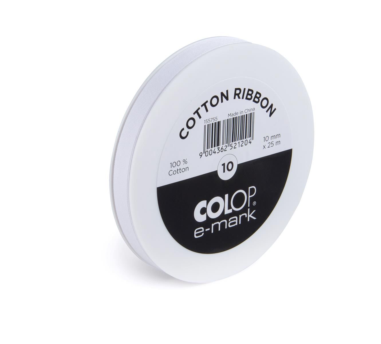 Colop e-mark Cotton Ribbon - 10 mm