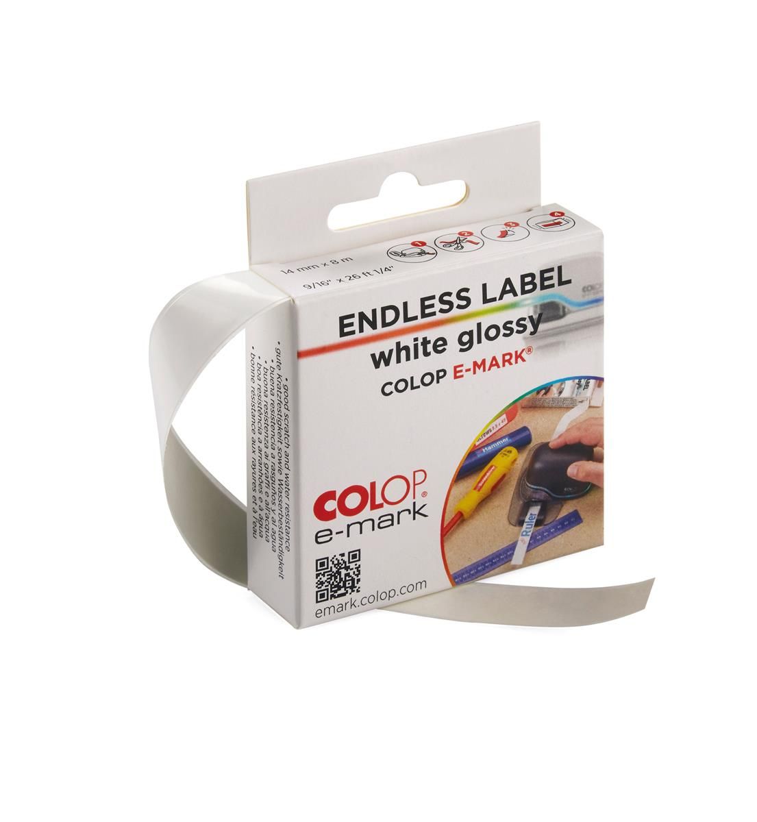 Colop e-mark Endless Label 14 mm x 8m - år