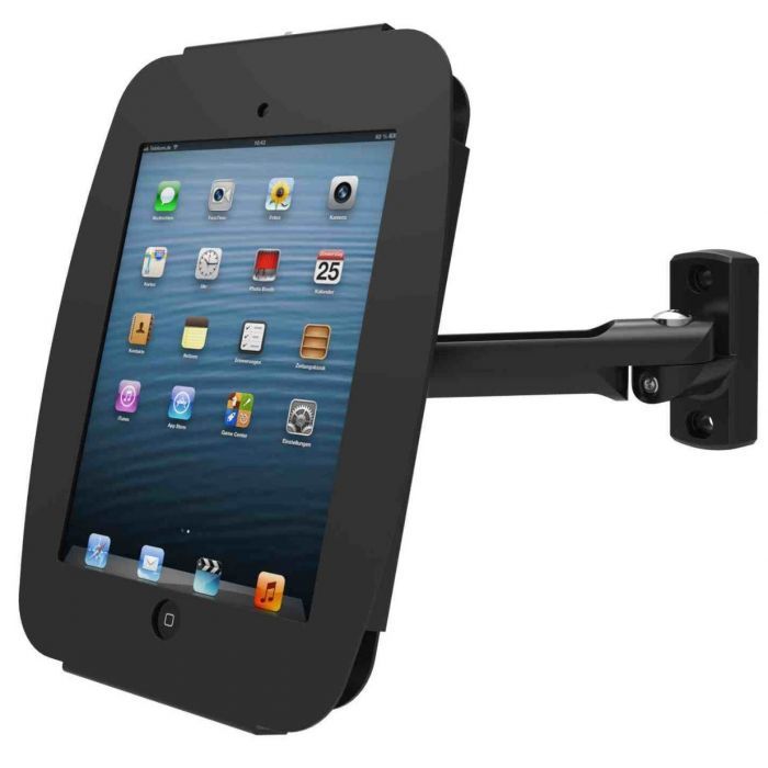 Compulocks Space Swing iPad Enclosure Stand (iPad 10,2) - Svart