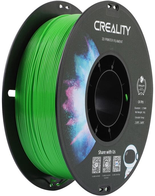 Creality TPU Filament 1,75mm 1 kg - Grön