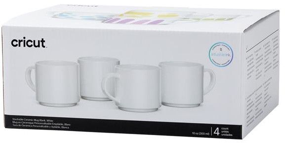 Cricut keramisk stablebar krus blank (295 ml)
