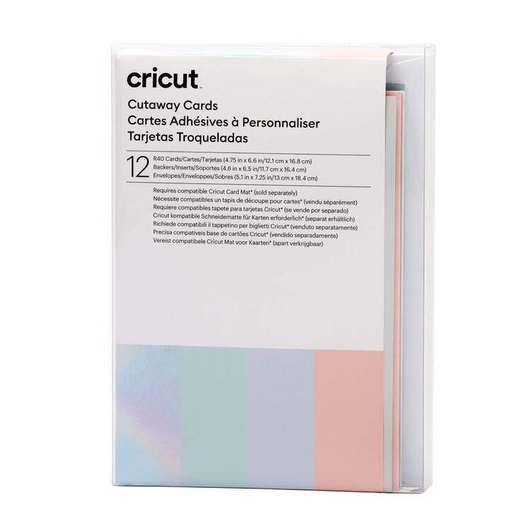 Cricut Sampler R40 12-pak - Pastell