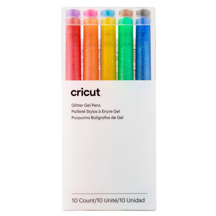 Cricut Glitter Gel Penner 0,8mm 10-pak