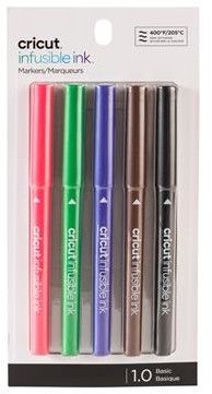 Cricut Infusible Ink Markers 1,0 mm 5-pack - Grunnleggende