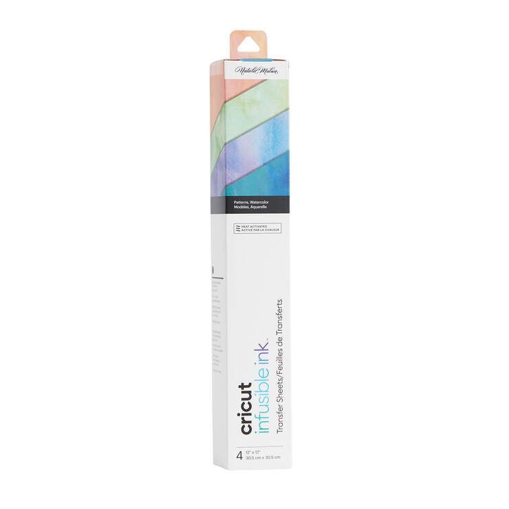 Cricut Infusible Ink Transfer Sheets Patterns 4-pack - Watercolour