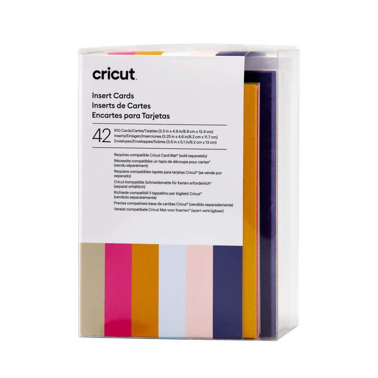 Cricut Insert Cards R10 Sampler 42-pak - Sensei