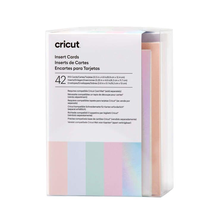 Cricut Insert Cards R10 Sampler 42-pak - Princess