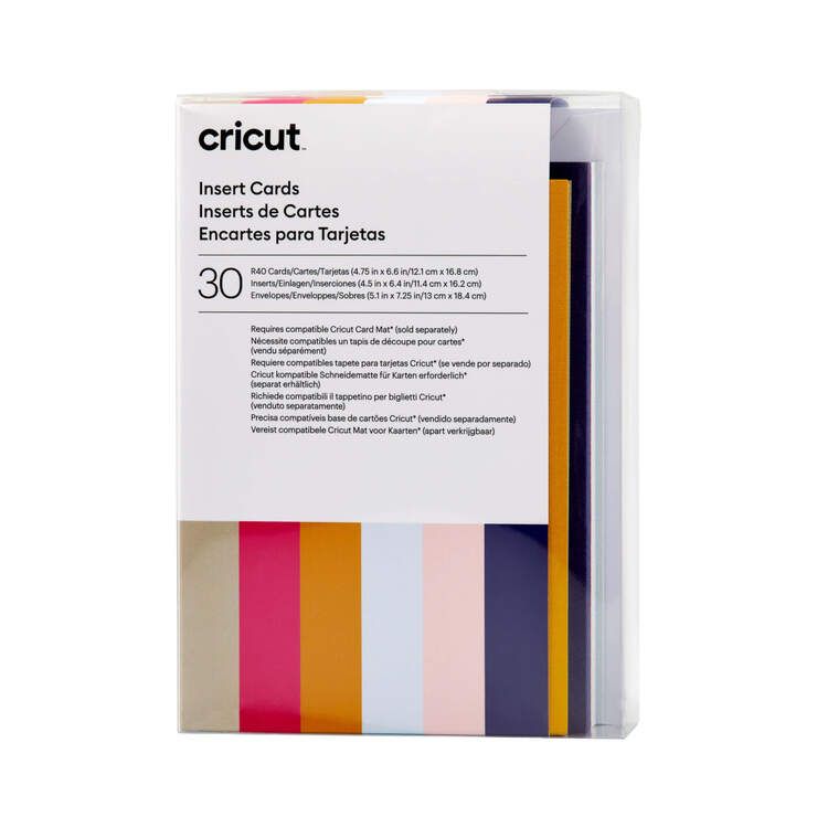 Cricut Insert Cards R40 Sampler 30-pak - Sensei
