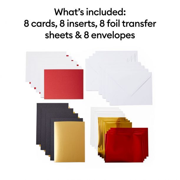 Cricut Joy Royal Flush - Foil transfer insert card