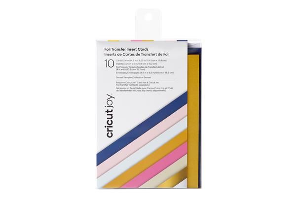 Cricut Joy Foil Transfer-innleggskort 10-pakning
