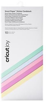 Cricut Joy Smart Paper Sticker Cardstock - Pastellprøvetaker