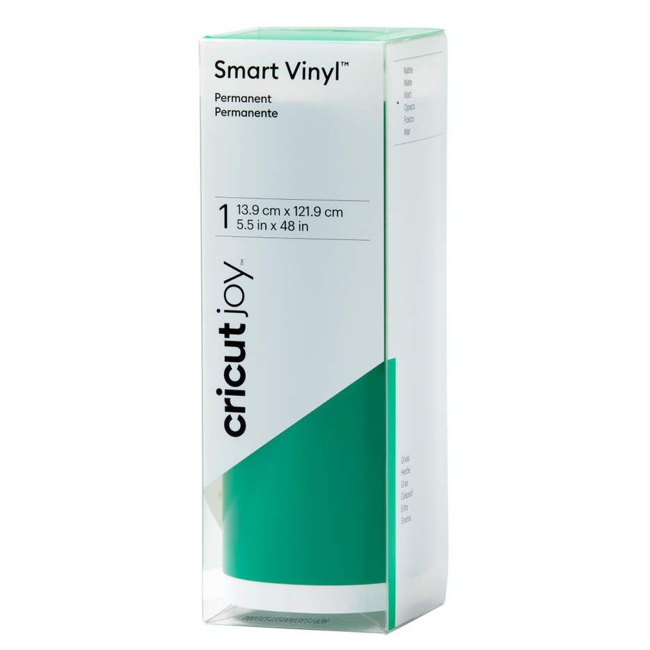 Cricut Joy Smart Vinyl Permanent Matte 14 x 122 cm - Grön
