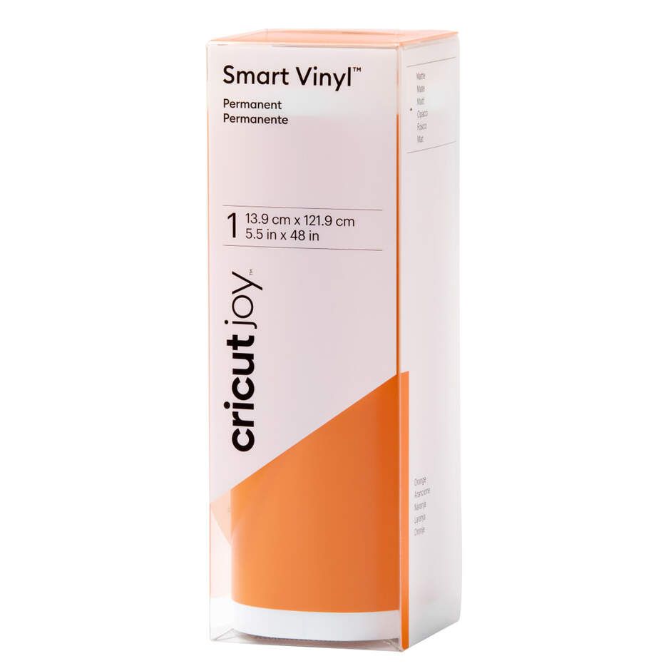 Cricut Joy Smart Vinyl Permanent Matte 14 x 122 cm - Orange