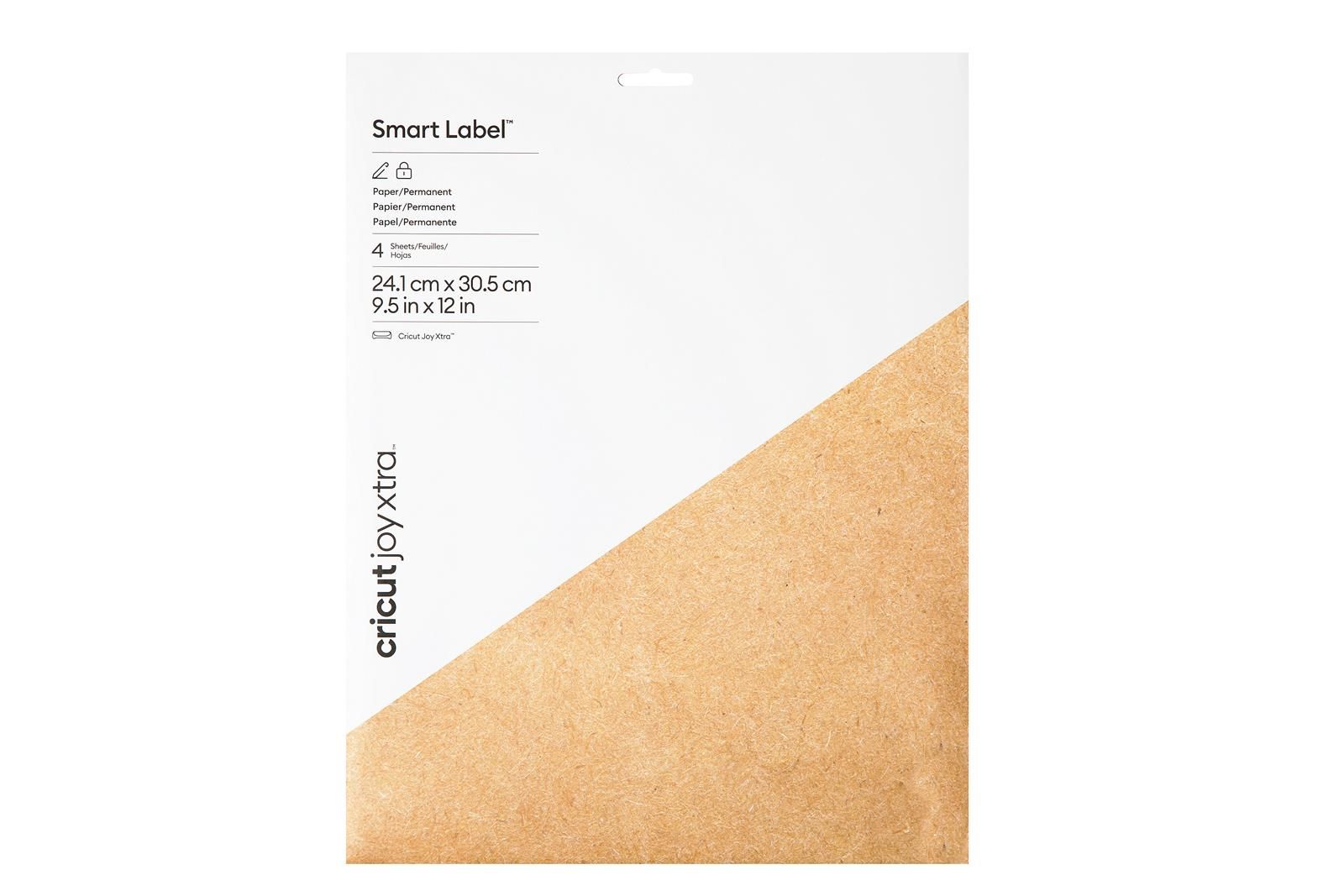 Cricut Joy Xtra Smart Label Paper Permanent 4-pakning